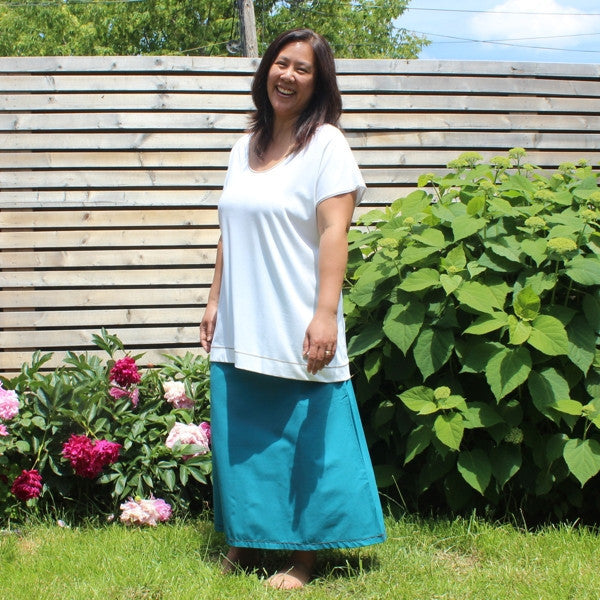 Cotton maxi skirt clearance quilt