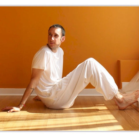 Yoga Top, Yoga Tunic, Ethnic Yoga Clothes, Yoga Gift, White Kundalini Yoga,  Loose Comfortable Clothes for Meditation, Spiritual Clothing -  Canada